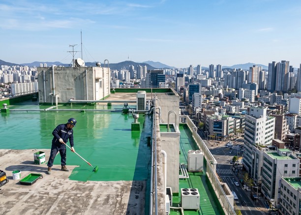 청도 옥상방수